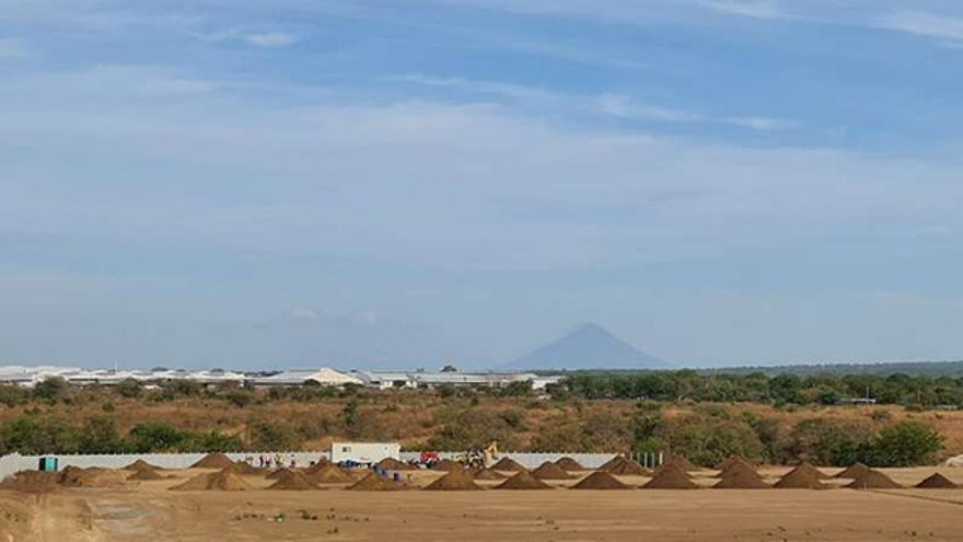 Actualmente, la fábrica Kaitai Nicaragua se encuentra en construcción en un área de 90.000 metros. (Gobierno de Nicaragua)
