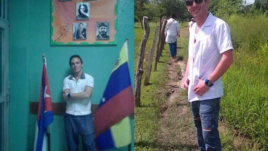Adrián Milia Artiles, un enfermero intensivista que desertó de la misión cubana en Venezuela. (14ymedio)