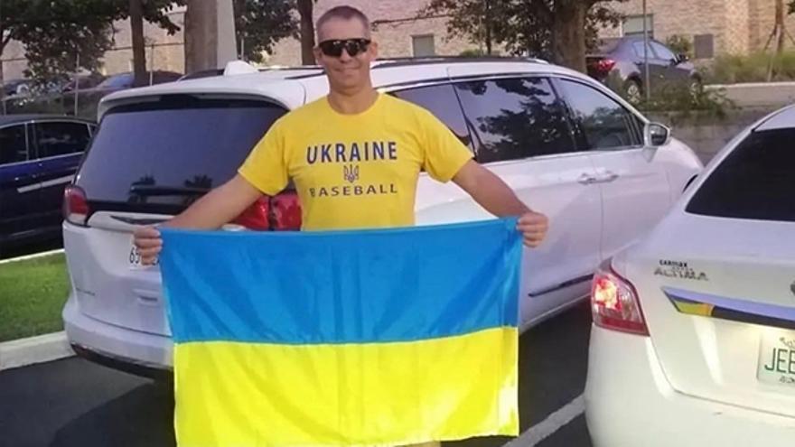 Arbelay solicitó unirse a las reservas del Ejército ucraniano para combatir a Rusia, pero le dijeron que no era necesario. (Facebook de Raidel Arbelay Becerra).