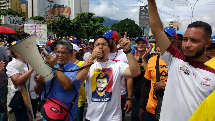  El primer vicepresidente de la Asamblea Nacional, Freddy Guevara, pretende evitar mediante el diálogo a "cacería de brujas". (@FreddyGuevaraC)