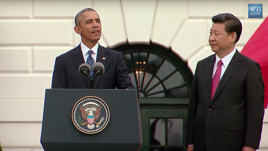 Barack Obama habla sobre la reunión mantenida con el presidente chino, Xi Jinping. (The White House)