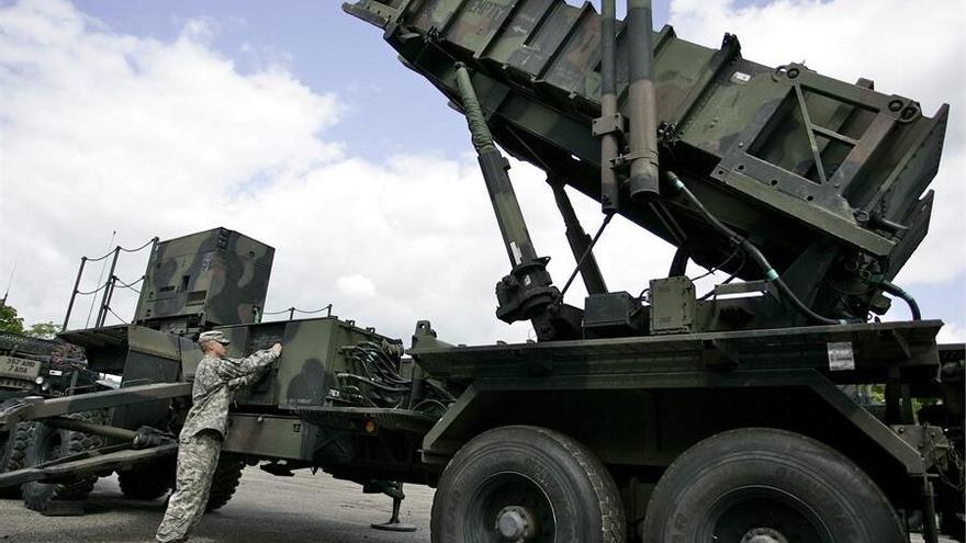 Batería de misiles tipo Patriot cedida por el gobierno estadounidense a las fuerzas armadas polacas. (EFE/Adam Warzawa/Archivo)