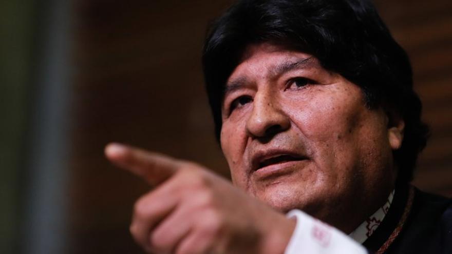 El expresidente de Bolivia Evo Morales. (EFE/Juan Ignacio Roncoroni/Archivo)