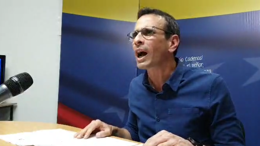 Capriles cree oportuno acudir a los comicios con el referente de la transición en Polonia que lideró Lech Walesa tras las elecciones legislativas de 1989. (Captura)