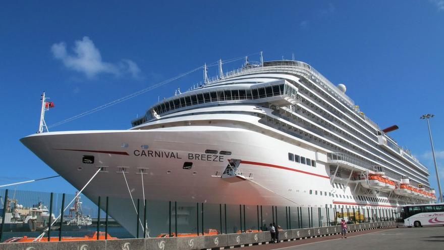 Un crucero de la empresa Carnival en Las Palmas, Gran Canaria. (CC)