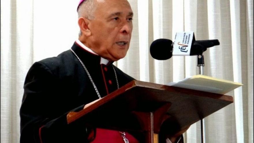 El presidente de la Conferencia Episcopal Venezolana (CEV), monseñor Diego Padrón. (Youtube)