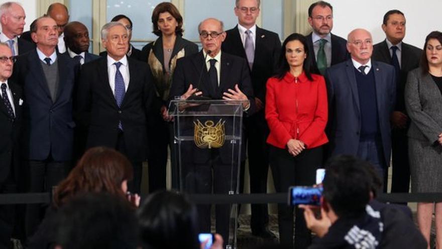 Los cancilleres de los 17 países latinoamericanos que suscriben la Declaración de Lima no reconocerán los actos que enmanen de la Constituyente salvo que sean avalados por la Asamblea Nacional. (EFE)