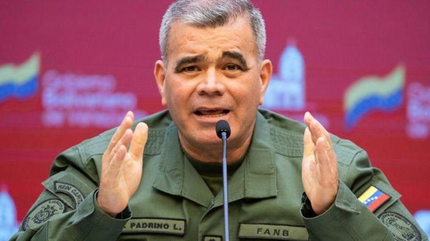 El ministro de Defensa de Venezuela, Vladimir Padrino López, en una fotografía de archivo. (EFE/Rayner Peña R)
