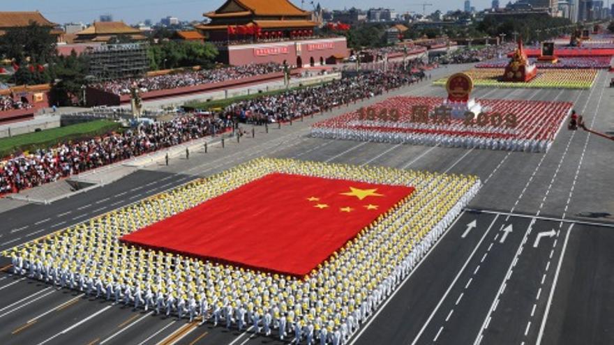 Desfile militar en China.