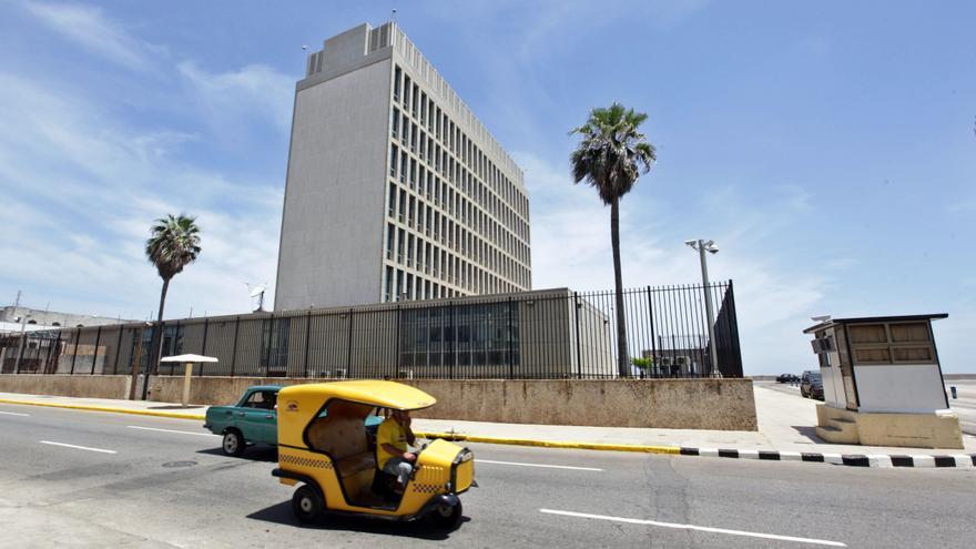 Edificio de la embajada de Estados Unidos en La Habana. (EFE)