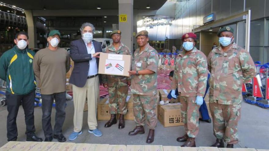 El Ejército sudafricano niega haber abonado la factura de las compras de Heberón a Cuba. (Ministerio de Relaciones Exteriores)