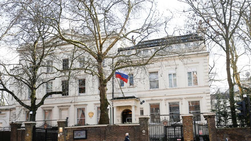 Embajada de Rusia en Londres. (Sputnik)