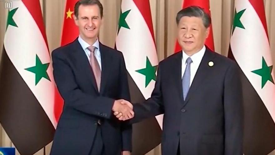 Xi anuncia una asociación estratégica entre China y Siria en su reunión con  Bachar al Asad - 14ymedio