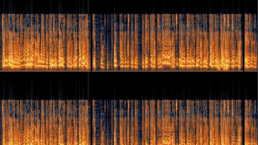 Según El Español,todo el audio tiene el mismo volumen (-0,2dB), el máximo antes de saturar. Lo que no es normal en un sonido grabado directo y continuo en un lugar. (El Español)
