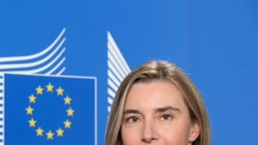 Federica Mogherini, jefa de la diplomacia europea (Twitter)