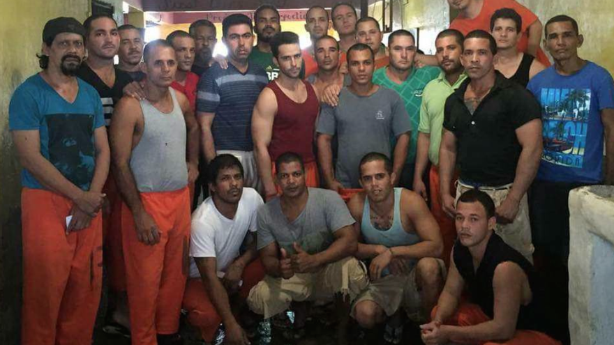Grupo de cubanos detenidos en Belice el pasado verano. (El Nuevo Herald)