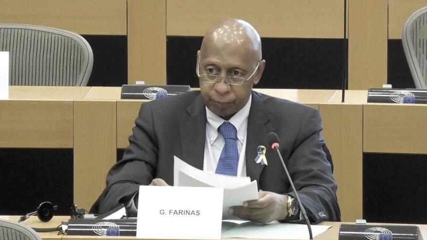 El activista Guillermo ‘Coco’ Fariñas dijo ante el Parlamento Europeo que en la Isla hubo unos 60 actos de repudio, a los que llamó “fascistoides”. (Observatorio Cubano de Derechos Humanos) 
