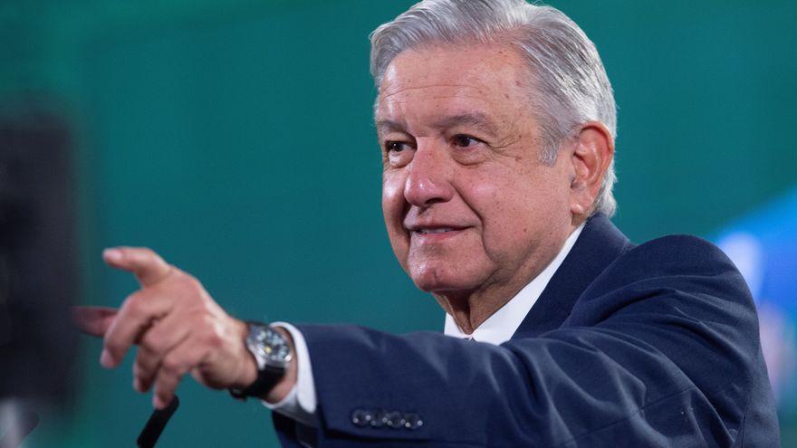 López Obrador, contrario a la mascarilla, se sumó este domingo a lista de líderes con covid. (EFE)