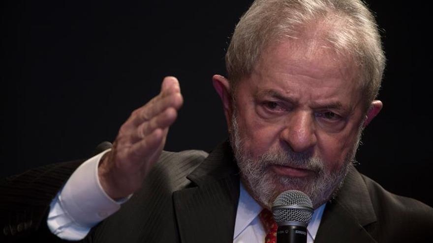 Lula da Silva ha sido declarado culpable de los delitos de corrupción pasiva y lavado de dinero. (EFE)