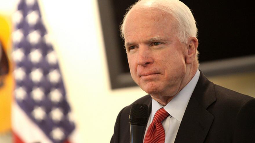 John McCain en una intervención en Arizona en 2013. (Gage Skidmore/ Flickr)