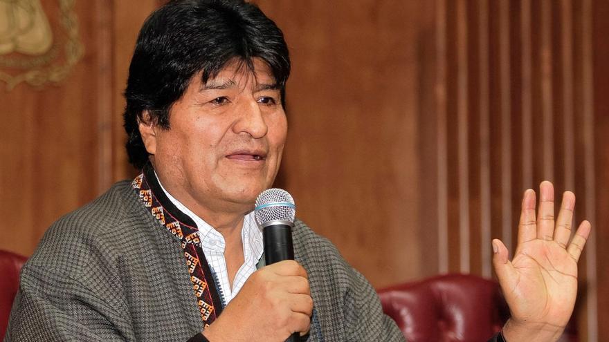 Evo Morales abandonó su país el pasado 11 de noviembre después de que las Fuerzas Armadas lo forzaran a dejar el cargo y recibió asilo en México. (EFE)