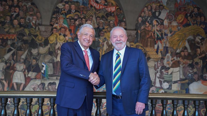 Lula da Silva afirmó que el partido Morena, de Andrés Manuel López Obrador, es hermano del suyo. (@lopezobrador_)