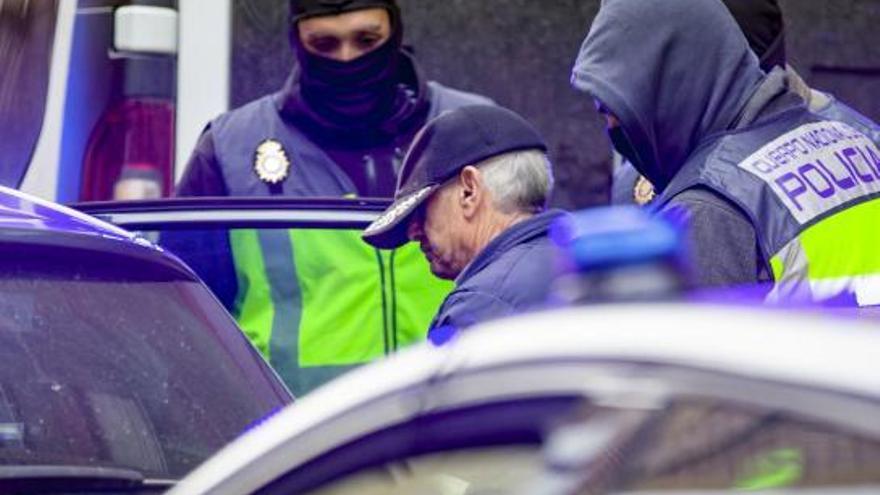 La Policía Nacional española detuvo a Pompeyo González en Miranda de Ebro este miércoles. (EP)