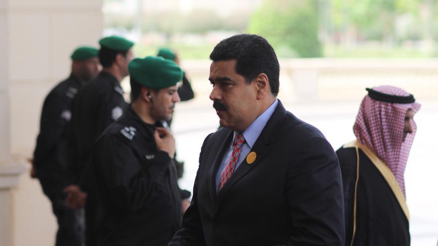 Nicolás Maduro entra a la cumbre de ASPA (América del Sur y Países Árabes) este miércoles en Riad. (Prensa Presidencial)