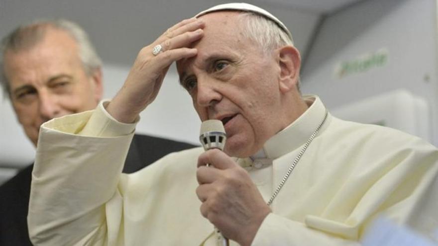 El Papa Francisco mostró su apoyo a organizaciones de la ultraderecha mexicana que buscan impedir el matrimonio homosexual. (EFE)