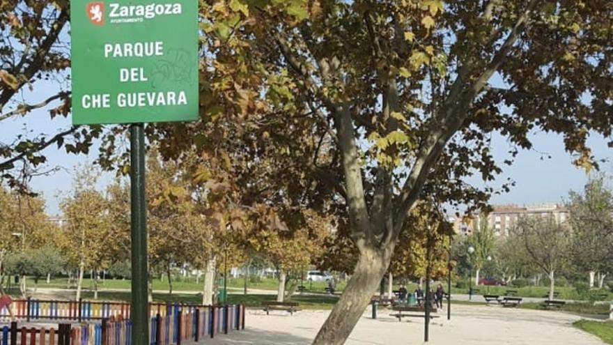 El Parque Che Guevara, en la ciudad de Zaragoza. (Google Maps)