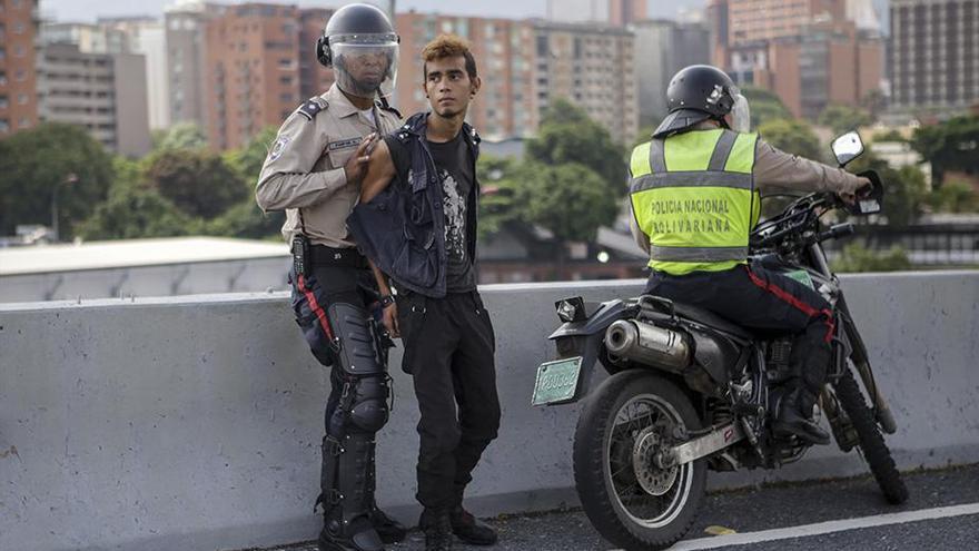 Protestas en Venezuela. (EFE)