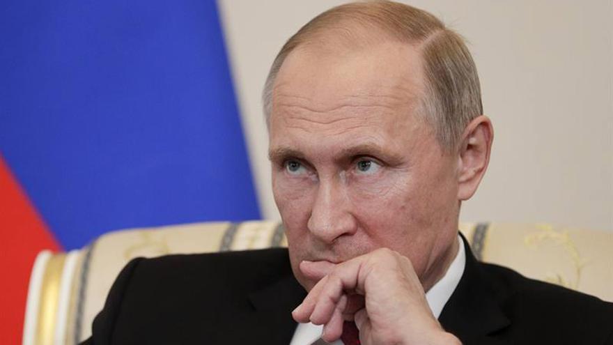A finales de agosto Putin presidió el congreso federal de Rusia Unida, en el que hizo varias promesas electorales. (EFE)