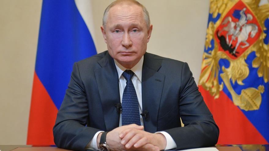 Putin admitió que la fecha de la votación dependerá de la evolución de la situación epidemiológica. (EFE)