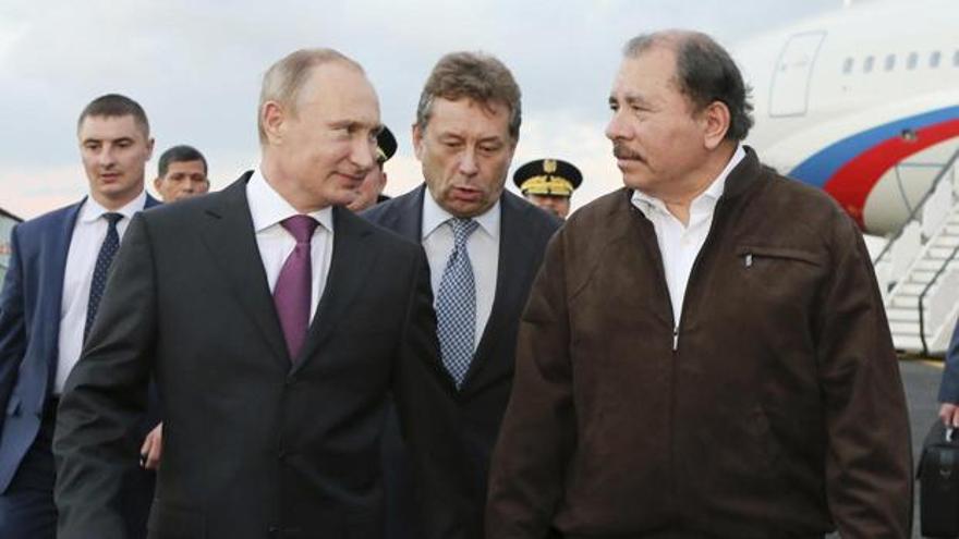 Putin es uno de los pocos mandatarios que ha reconocido a Ortega como legítimo presidente. (EFE/Archivo)