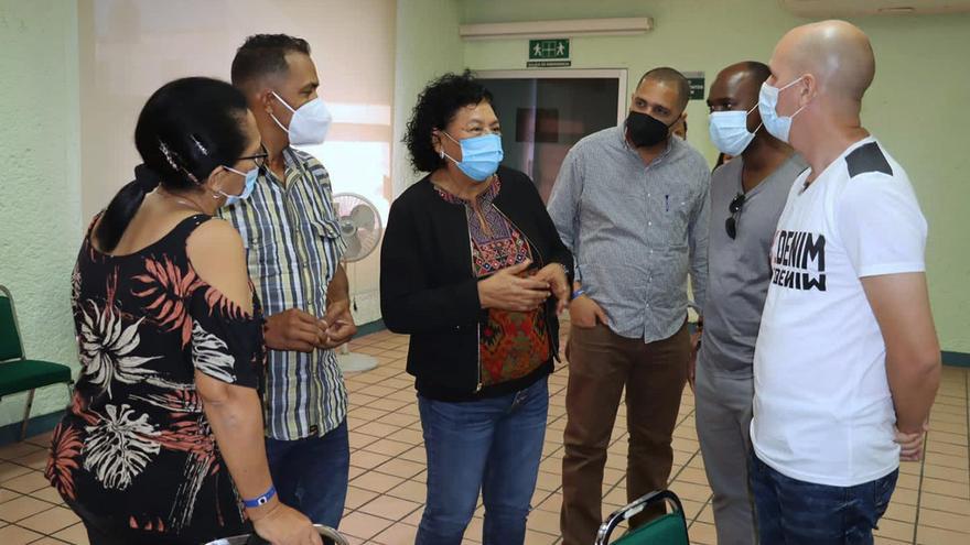 Reunión de médicos cubanos que se encuentran en el estado mexicano de Guerrero. (Facebook/ Salud Guerrero)