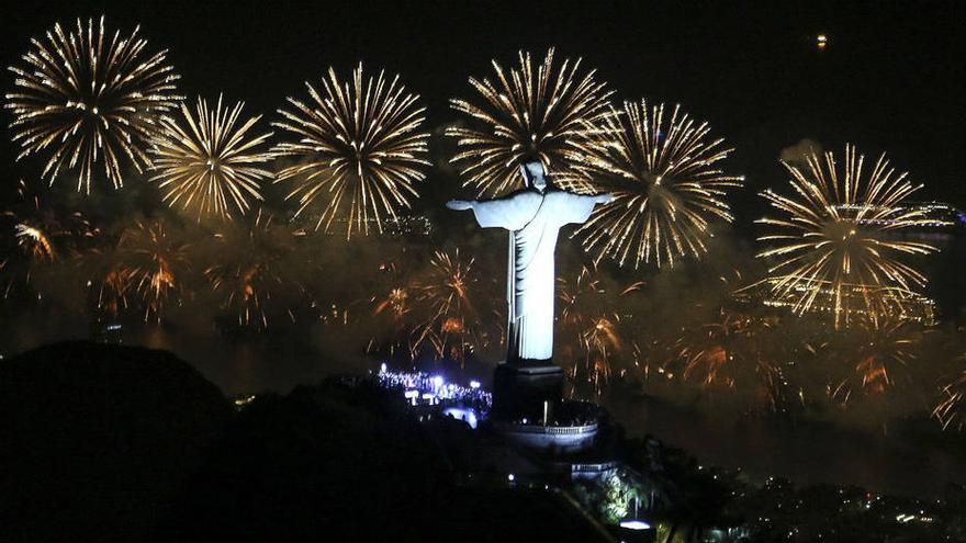 Río de Janeiro durante las celebraciones de fin de año. (EFE)