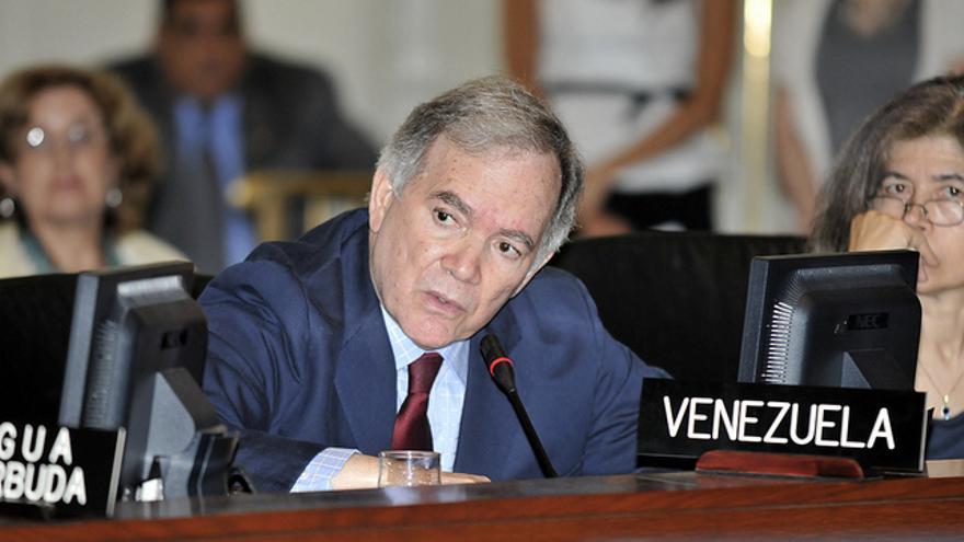 Roy Chaderton durante una sesión en la Organización de Estados Americanos (OEA)