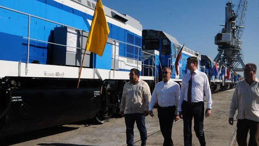 La compañía rusa Sinara Transport Machines ya ha enviado locomotoras a Cuba. (Railway Gazette)