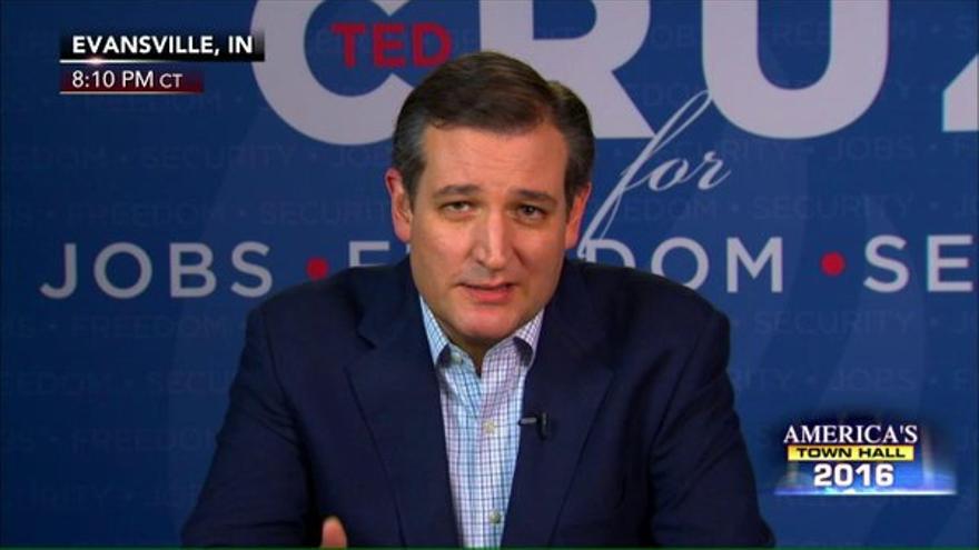 Ted Cruz afirma que solo con su nominación los republicanos pueden vencer a Hillary Clinton. (@tedcruz)