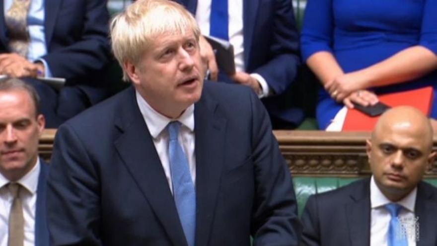 El primer ministro británico, el conservador Boris Johnson. (EFE)