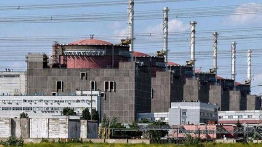 La central nuclear de Zaporiyia, en Ucrania. (EFE)