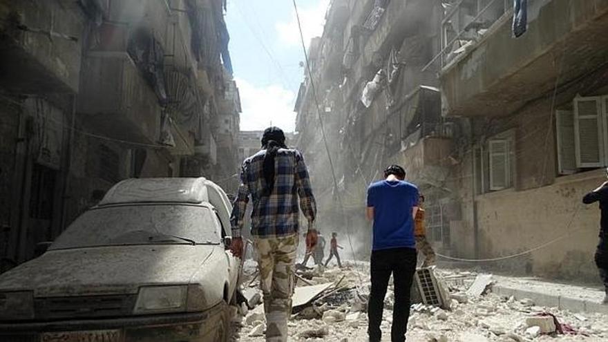 La ciudad de Alepo, en Siria ha sido una de las más castigadas por la guerra. (EFE)