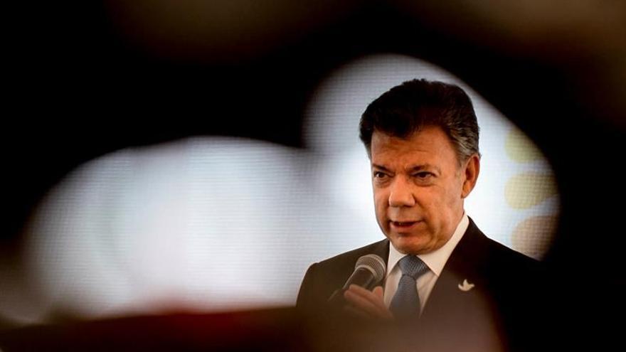 El presidente colombiano, Juan Manuel Santos. (EFE)