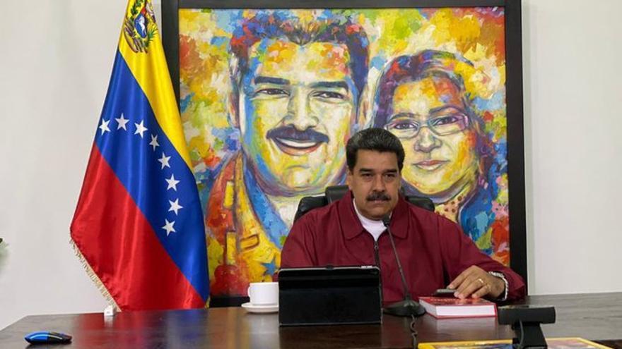 "Todo lo que se conversó ahí, eso va a continuar, con el diálogo, la democracia y al libertad", dijo Maduro. (NicolásMaduro)