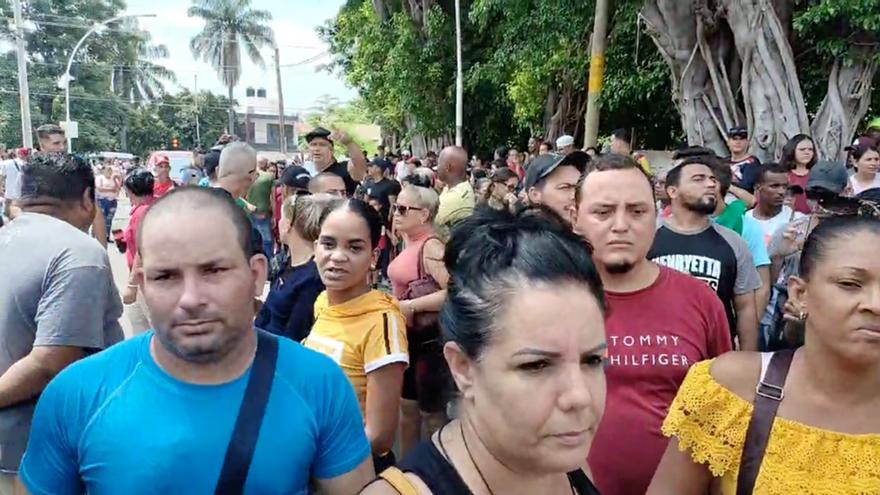 Hay al menos 20.000 cubanos varados en Tapachula. (Captura de video Portal Fronterizo)