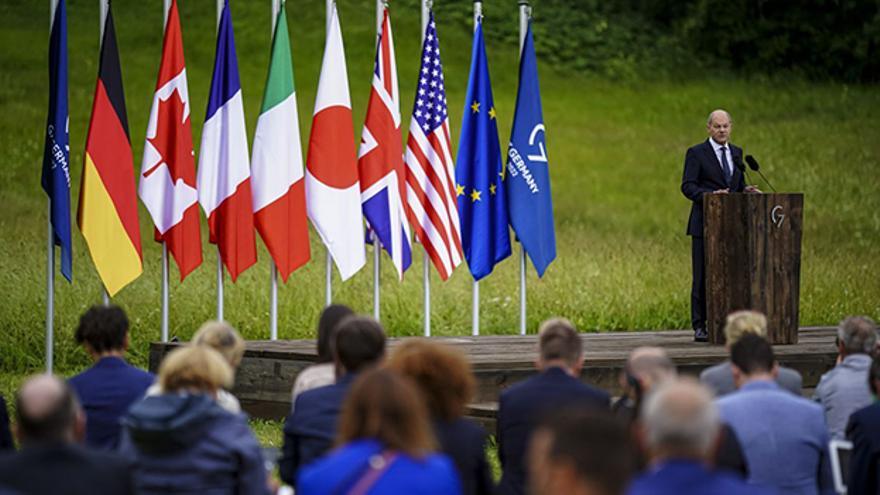 Tras la cumbre del G7 en Alemania, iniciará la cumbre de la Otan en Madrid, España, este martes. (EFE)