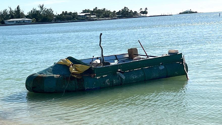 Este vienes desembarcaron 90 balseros cubanos en los Cayos de Florida. (Twitter/@USBPChiefMIP)