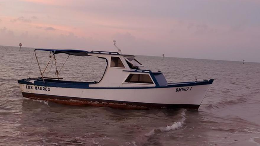 El sábado pasado llegaron dos embarcaciones con 37 balseros cubanos a los Cayos de Florida. (Twitter/@USBPChiefMIP)