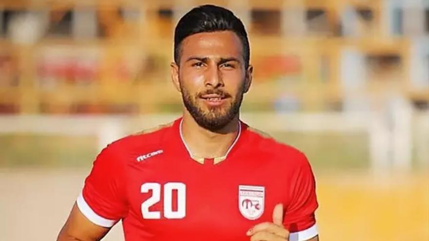 El futbolista iraní Amir Nasr-Azadani. (Fifpro)
