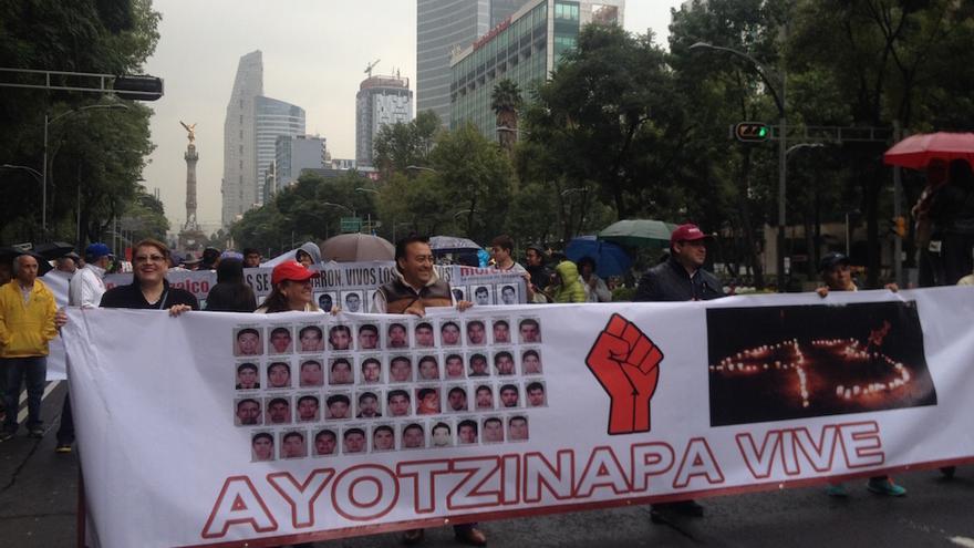 marcha Ayotzinapa